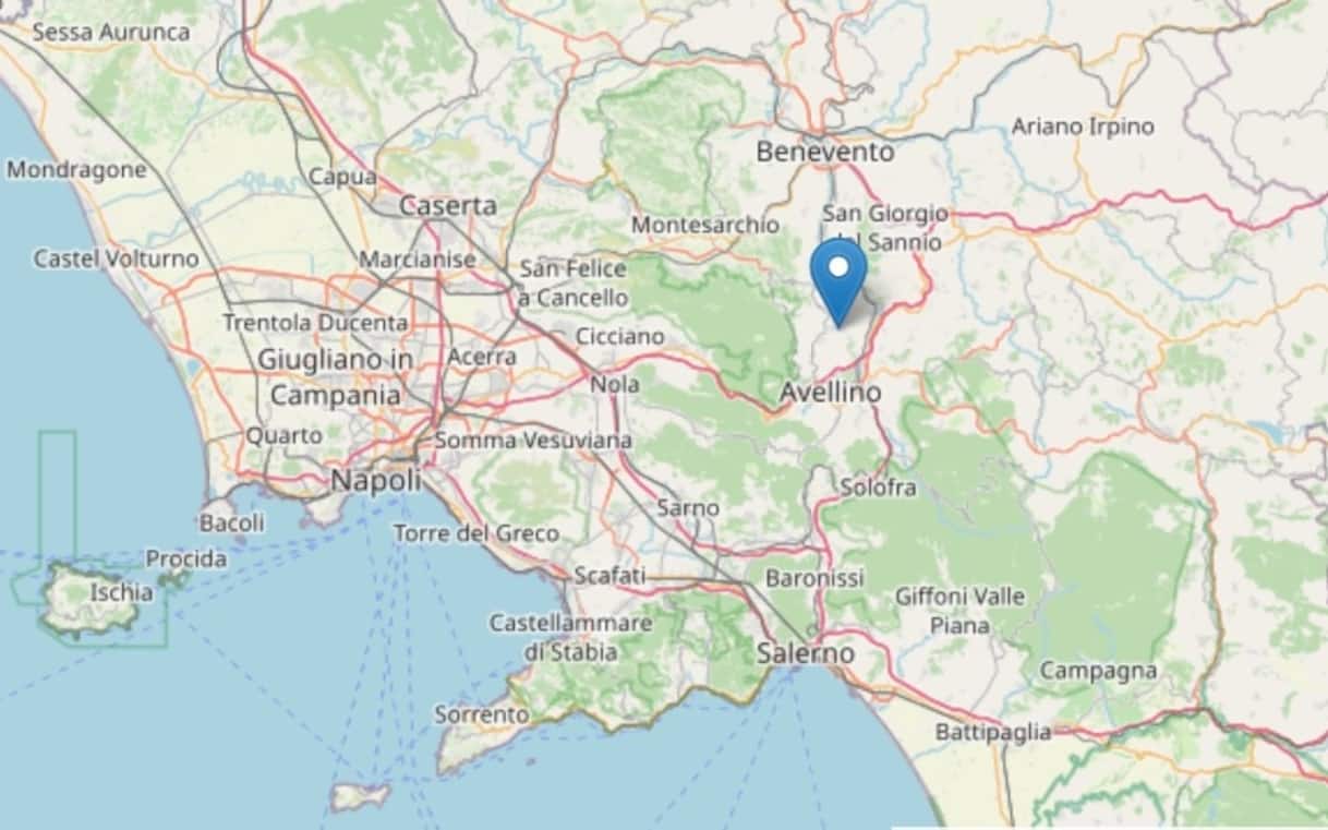 terremoto ad avellino scossa di magnitudo 36 avvertita anche a napoli