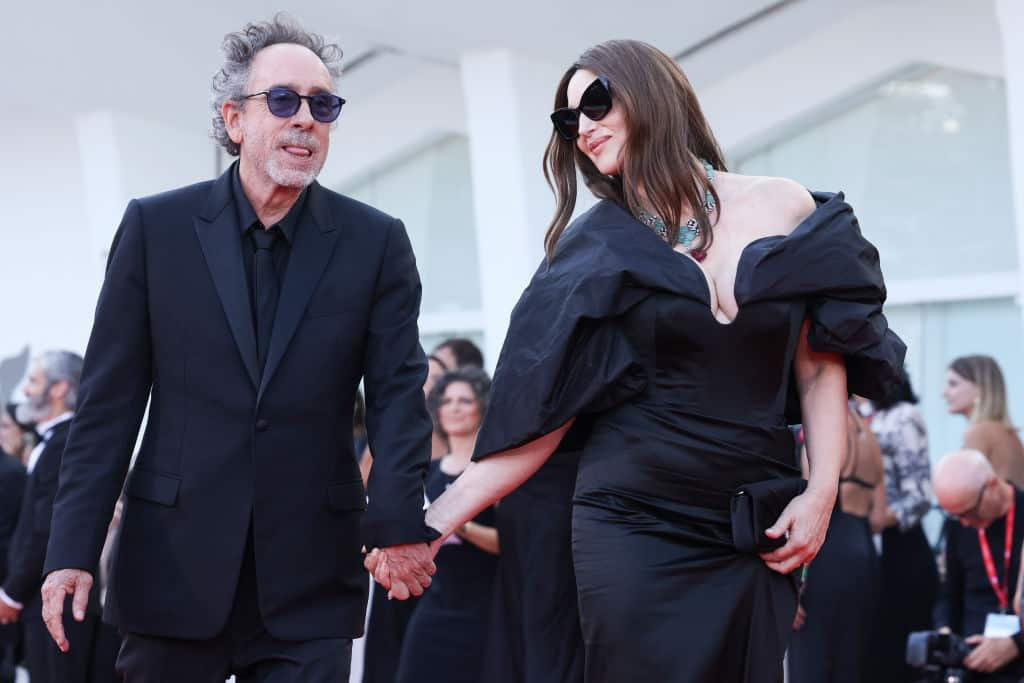 Monica Bellucci e Tim Burton