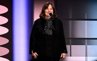 NEW YORK, NEW YORK - MAY 13: Ina Garten speaks onstage during the 28th Annual Webby Awards at Cipriani Wall Street on May 13, 2024 in New York City. (Photo by Dave Kotinsky/Getty Images for The Webby Awards)