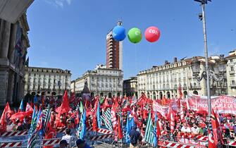 Manifestazioni lavoro Cgil, Cisl, Uil
