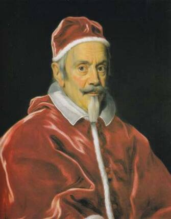 Giubileo 1675 Papa Clemente X 
ANSA/ WIKIPEDIA -ANSA PROVIDES ACCESS TO THIS HANDOUT PHOTO TO BE USED SOLELY TO ILLUSTRATE NEWS REPORTING OR COMMENTARY ON THE FACTS OR EVENTS DEPICTED IN THIS IMAGE; NO ARCHIVING; NO LICENSING
