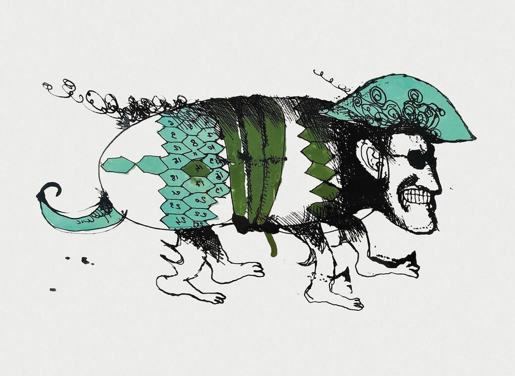 Un dettaglio della copertina di “Arte e cinema d’animazione in Italia”