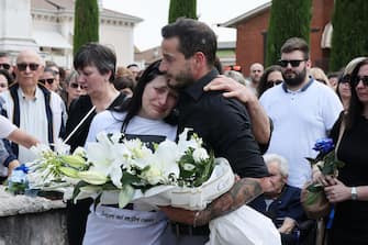 La mamma e il fratello di Giada Zanola