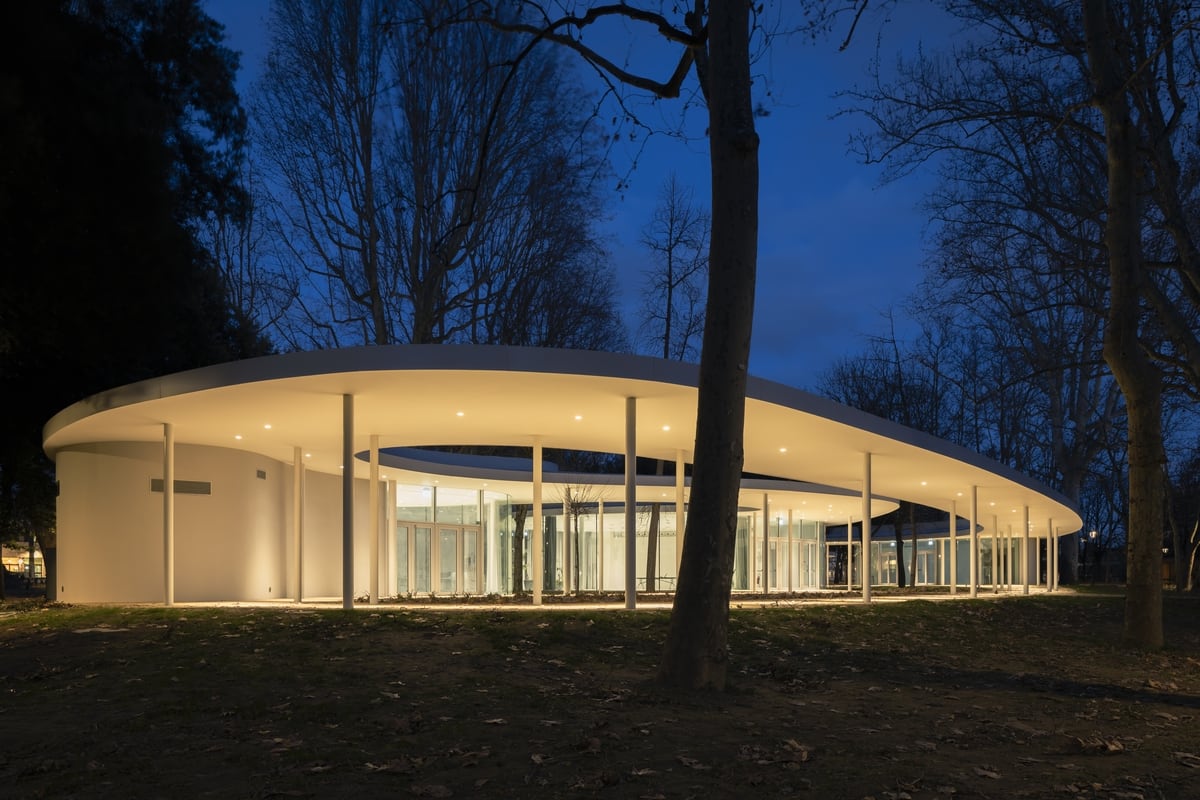 MCA - Mario Cucinella Architect, Filla - Padiglione Montagnola. Photo ©Walter Vecchio