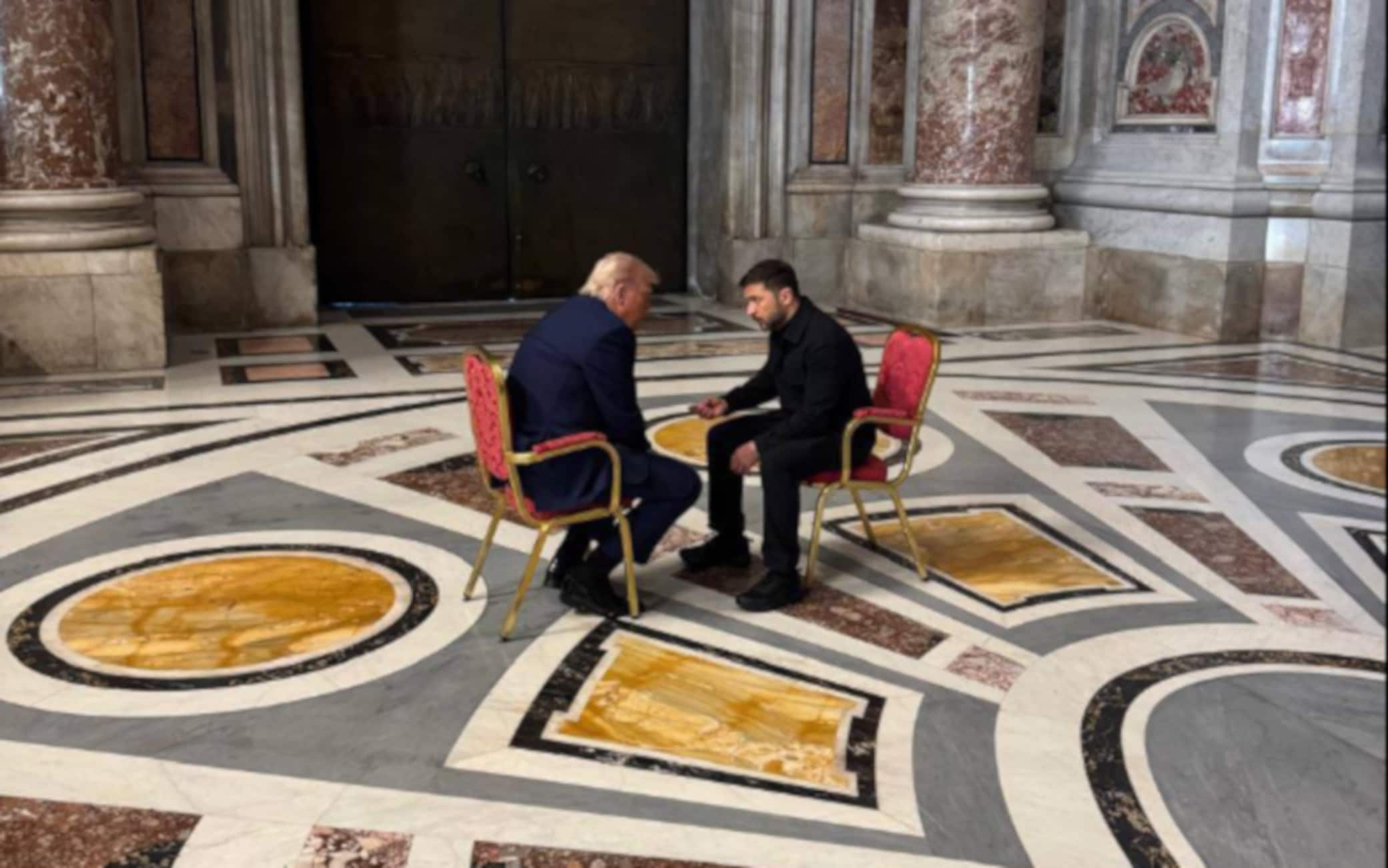 Trump e Zelensky
