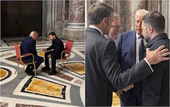 faccia a faccia tra Trump e Zelensky