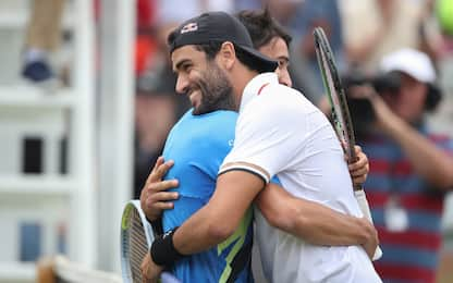 Berrettini in semifinale: Sonego ko in tre set