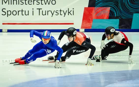 Short Track, Europei a Danzica quattro medaglie per l'Italia Sky TG24