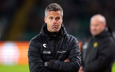 Bodo/Glimt manager Kjetil Knutsen during the UEFA Europa Conference League Last 16 First Leg match at Celtic Park, Glasgow. Picture date: Thursday February 17, 2022.