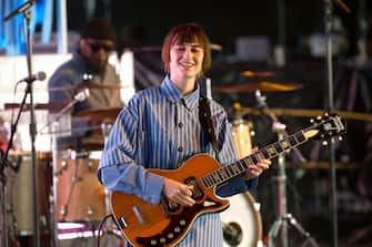 INDIO, CALIFORNIA - APRIL 12: (FOR EDITORIAL USE ONLY) Faye Webster performs at the Mojave Tent during the 2024 Coachella Valley Music and Arts Festival at Empire Polo Club on April 12, 2024 in Indio, California. (Photo by Frazer Harrison/Getty Images for Coachella)