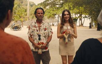 Walton Goggins in una scena di The White Lotus 3