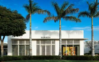 Hermes store at the Waterside Shops, Naples, Florida, USA.
