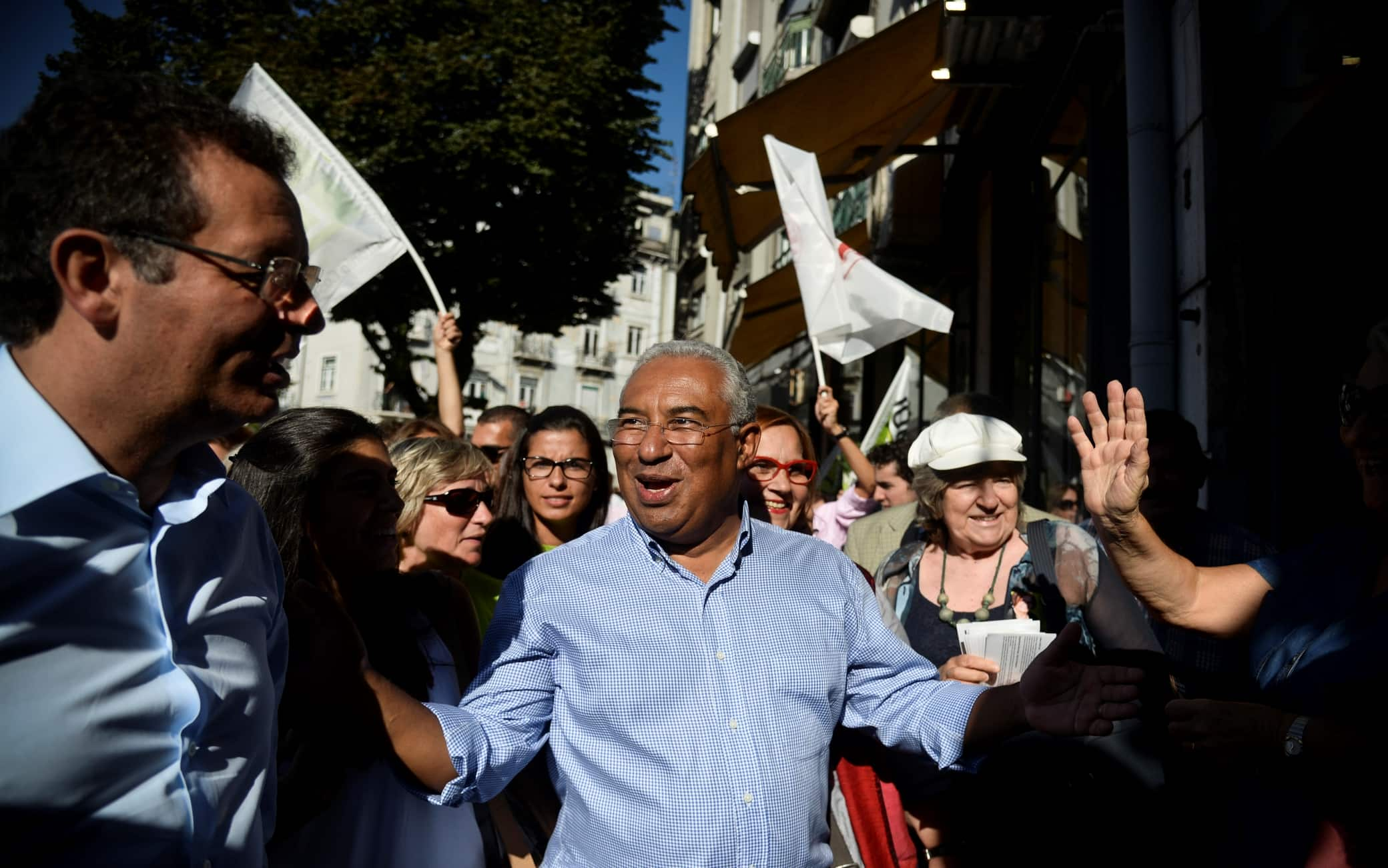 Il sindaco di Lisbona Antonio Costa nel 2013