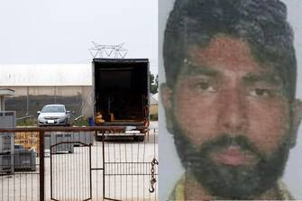L'Azienda agricola Lovato a Borgo Santa Maria, nella campagne della provincia di Latina, dove lavorava Satnam Singh, il bracciante indiano deceduto ieri al San Camillo di Roma. L'uomo, 31 anni, vi era arrivato in condizioni disperate dopo che un macchinario gli aveva staccato di netto un braccio, 20 giugno 2024 ANSA / Stringer