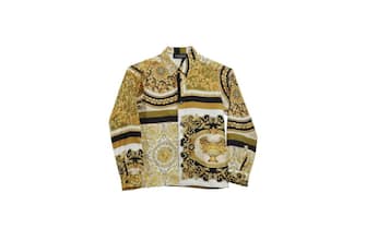 Camicia con stampa barocca