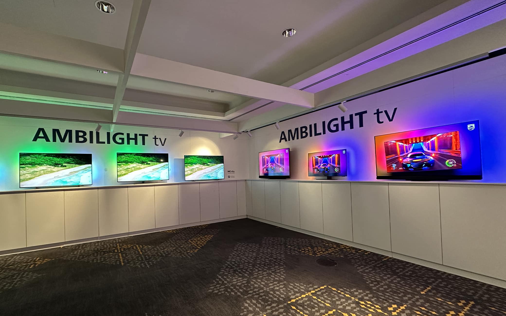 La nuova lineup di Ambilight Tv