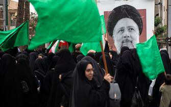 Cerimonia funebre a Teheran per il presidente Ebrahim Raisi