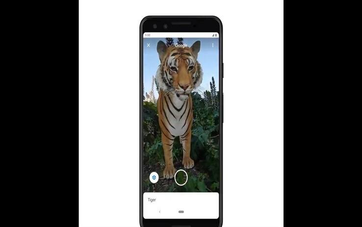 Tigre in 3D e gli altri animali in 3D su Google: l'elenco 