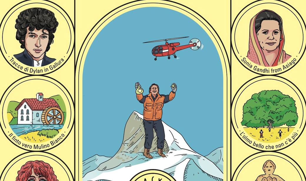 Un dettaglio della copertina di “Cronache dall’Italia nascosta”