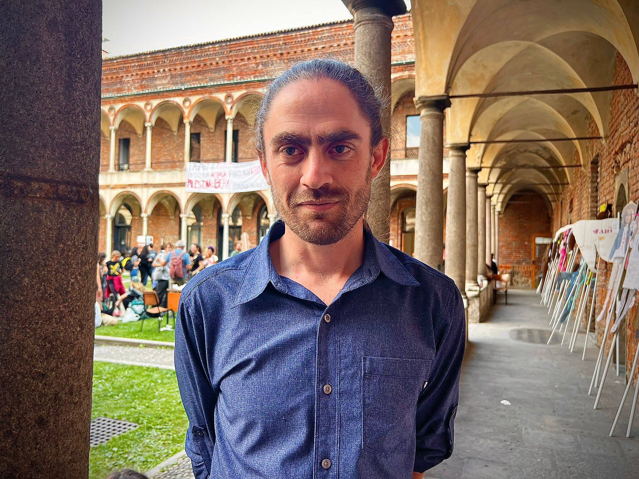 Pedro Bermeo - attivista YASunidos Pedro Bermeo - attivista YASunidos