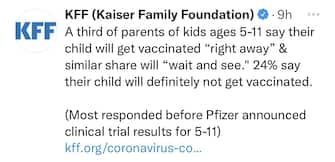 Aumenta tra i genitori americani la volontà di far vaccinare i propri figli