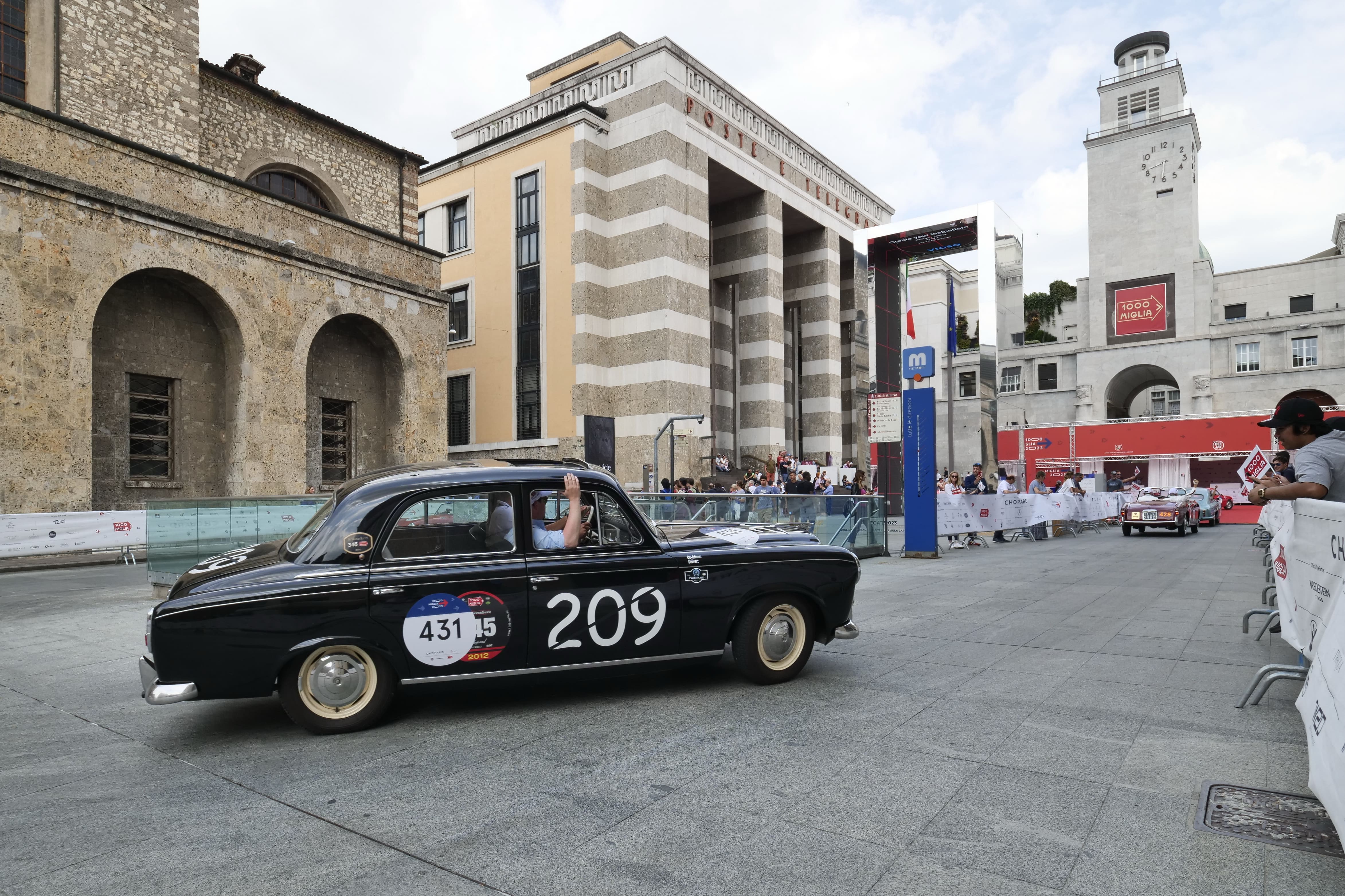 Mille Miglia 2023, oggi la seconda tappa da Cervia a Roma | Sky TG24