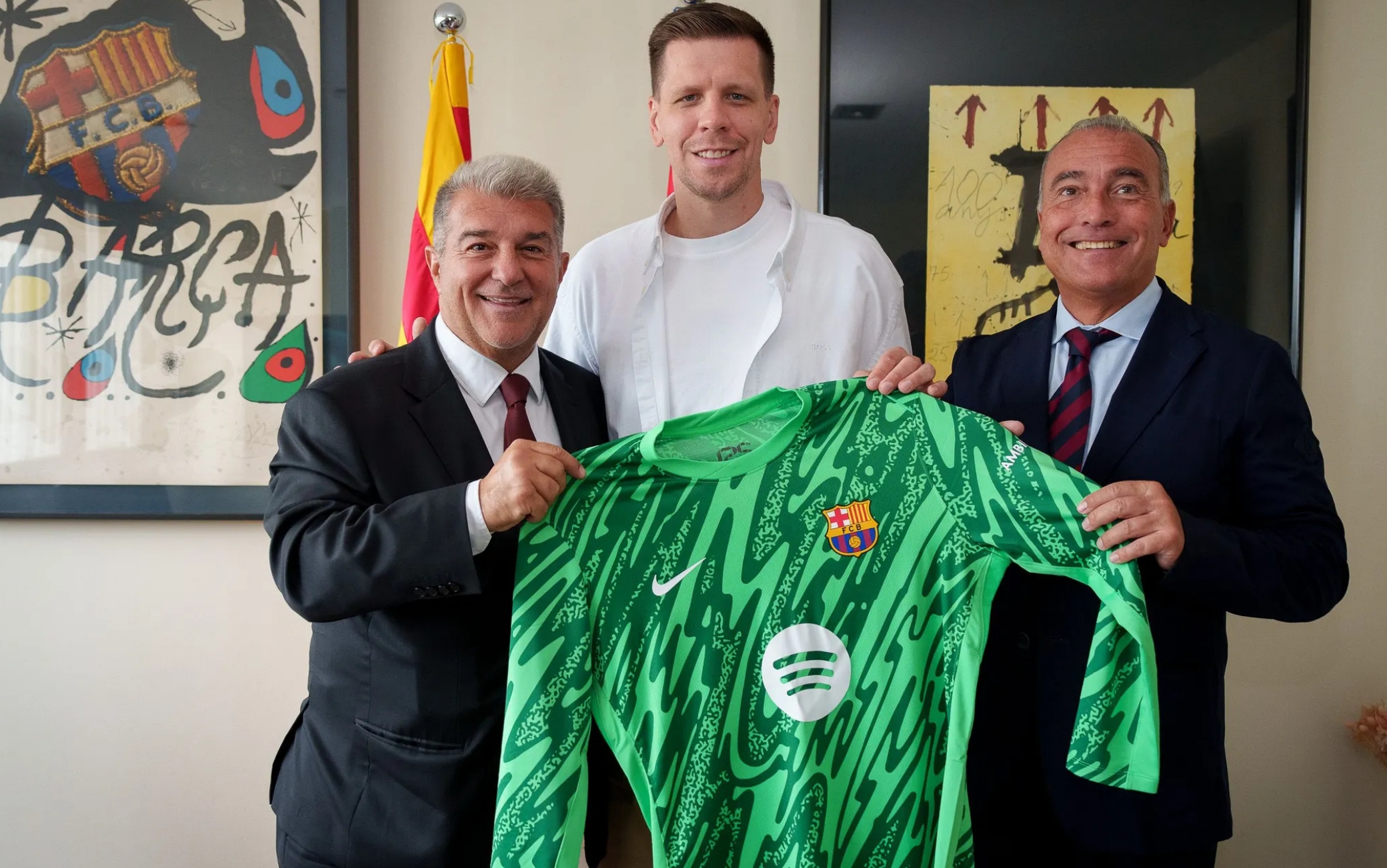 Szczesny è del Barça: contratto fino a giugno