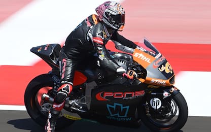 Moto2, Canet in pole. Acosta è 4°, Arbolino 10°