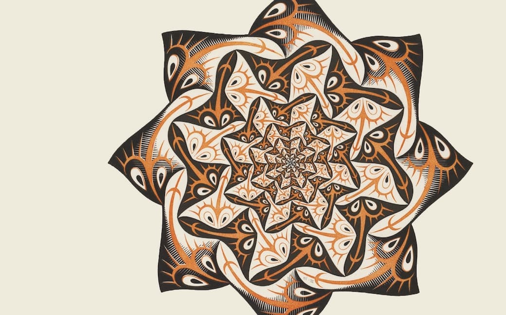 Un dettaglio della copertina di “Esplorando l’infinito”