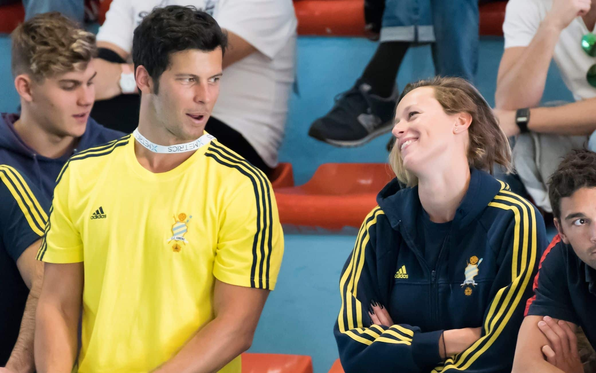 Federica Pellegrini con Matteo Giunta