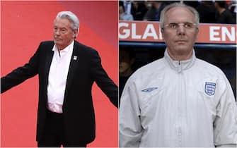 Alain Delon e Sven Goran Eriksson