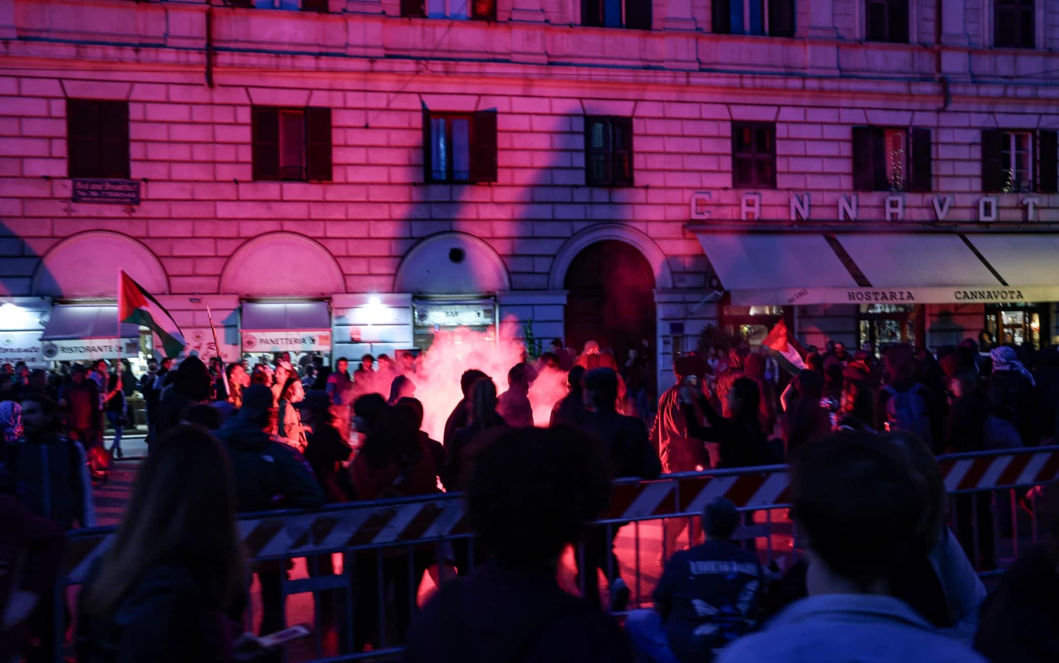 manifestazione a roma