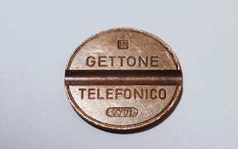 Vintage Italian coin “gettone telefonico”