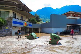 Bomba d'acqua a Nordio, in provincia di Brescia
