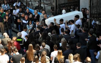 Palermo.Funerali a Monreale dei tre ragazzi uccisi Andrea Miceli,Salvatore Turdo,Massimo Pirozzo. ..Ph.Alessandro Fucarini.