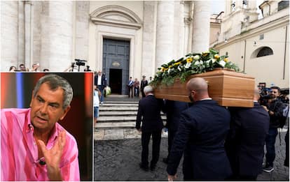 Addio a Luca Giurato, i funerali nella Chiesa degli Artisti a Roma