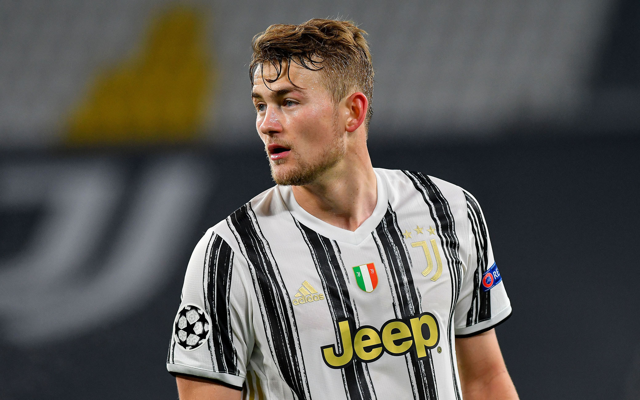 Matthijs de Ligt of Juventus FC during the Champions League 2020