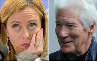 giorgia meloni e richard gere