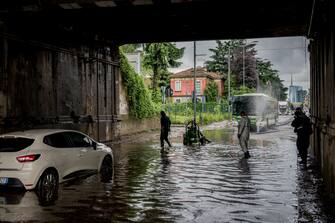 Maltempo Milano Seveso