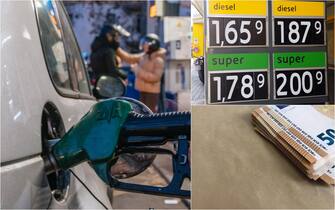benzina verde diesel pompa rifornimento carburanti
