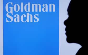 epa08945697 (FILE) - A view of a sign at the Goldman Sachs on the LCD screen in Kuala Lumpur, Malaysia, 24 July 2020 (reissued 18 January 2021). The Goldman Sachs Group, Inc. is due to announce its 4th quarter 2020 financial results on 19 January 2021.  EPA/FAZRY ISMAIL *** Local Caption *** 56233457