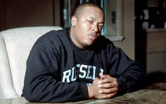 NEW YORK - 1992: Music mogul Dr. Dre poses for a portait in 1992 in New York City, New York. (Photo by Ken Weingart/Michael Ochs Archives/Getty Images)   