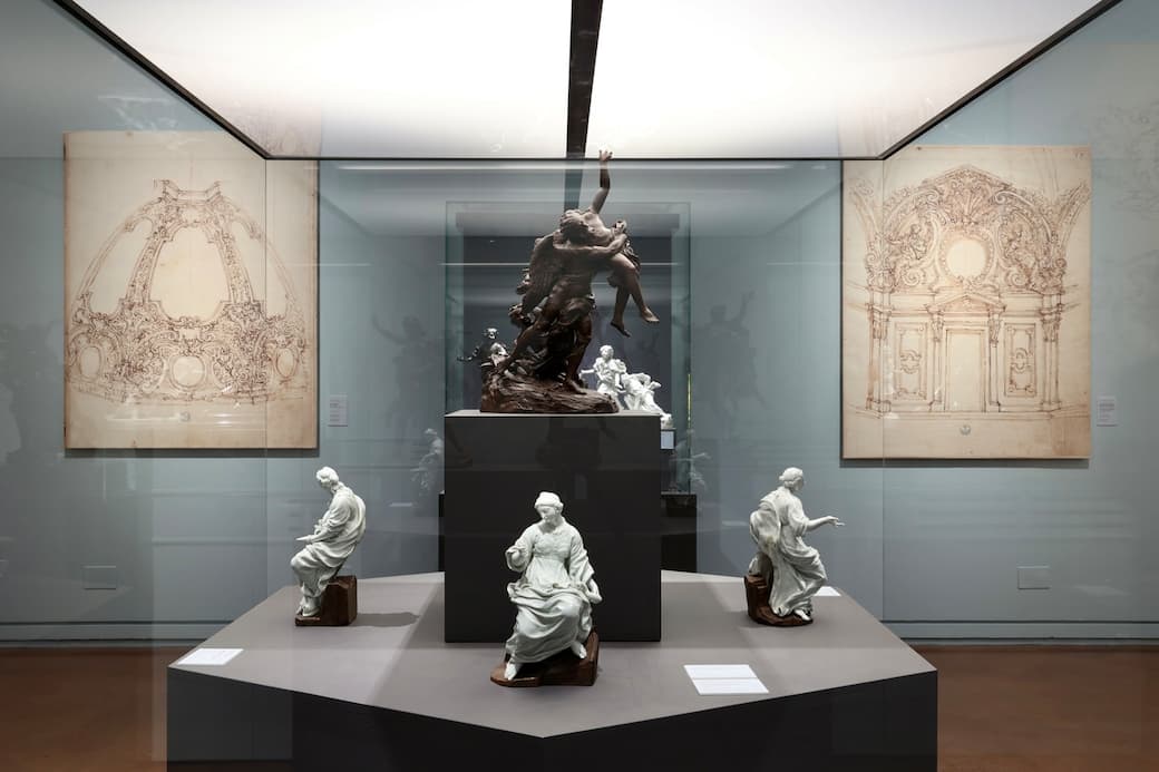 vista dell’allestimento della mostra Giovan Battista Foggini (1652-1725). Architetto e scultore granducale. Foto Nicola Neri