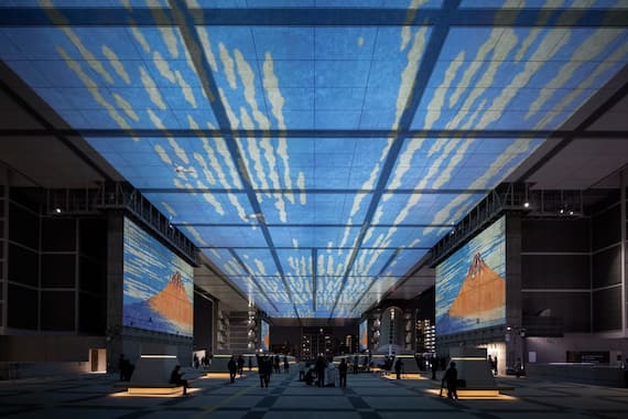 OMA / Shohei Shigematsu, The Tokyo Metropolitan Edo-Tokyo Museum. Photography by Vincent Hecht
