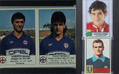 Figurine, Maradona, Baggio, Senna: è asta record