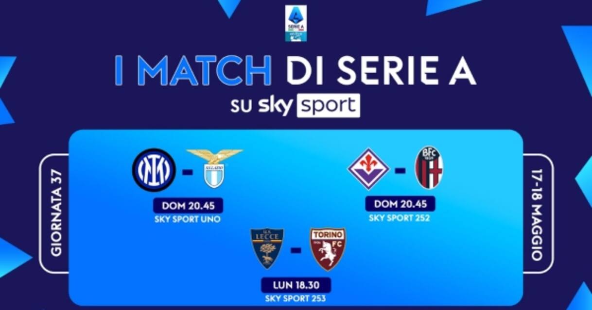 sky calcio programmazione serie a