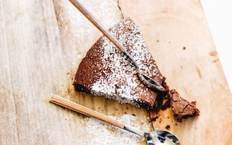 Torta di cioccolato al latte