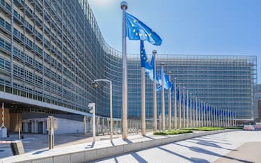 The European Commission headquarters building in Brussels