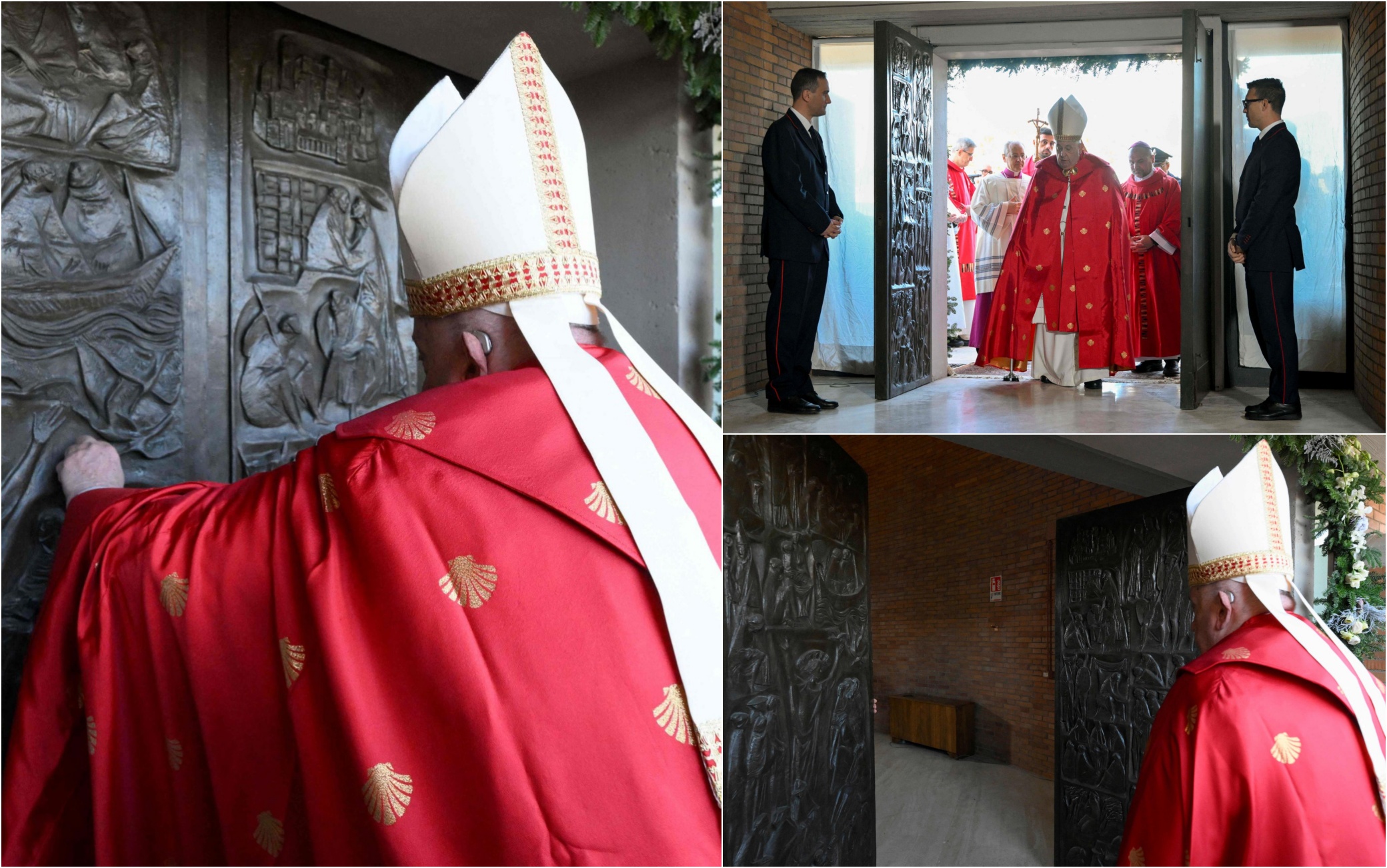 Chiusura Porta Santa Giubileo 2025 Giubileo 2025, Papa Francesco apre Porta Santa nel carcere di Rebibbia