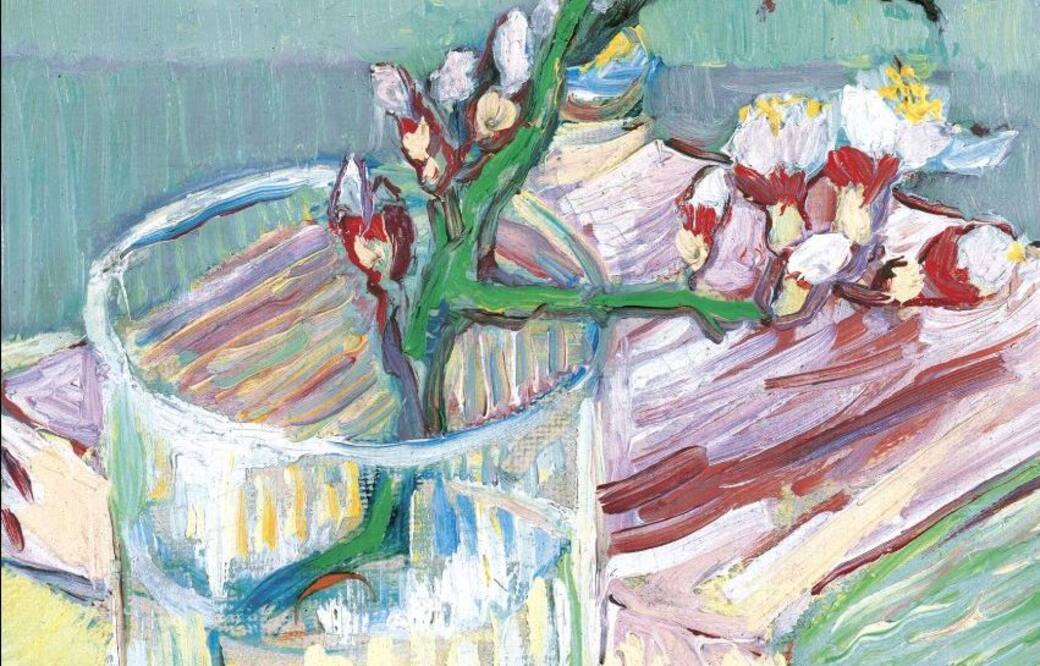Un dettaglio della copertina di “Vincent Van Gogh. Lettere a mia sorella”